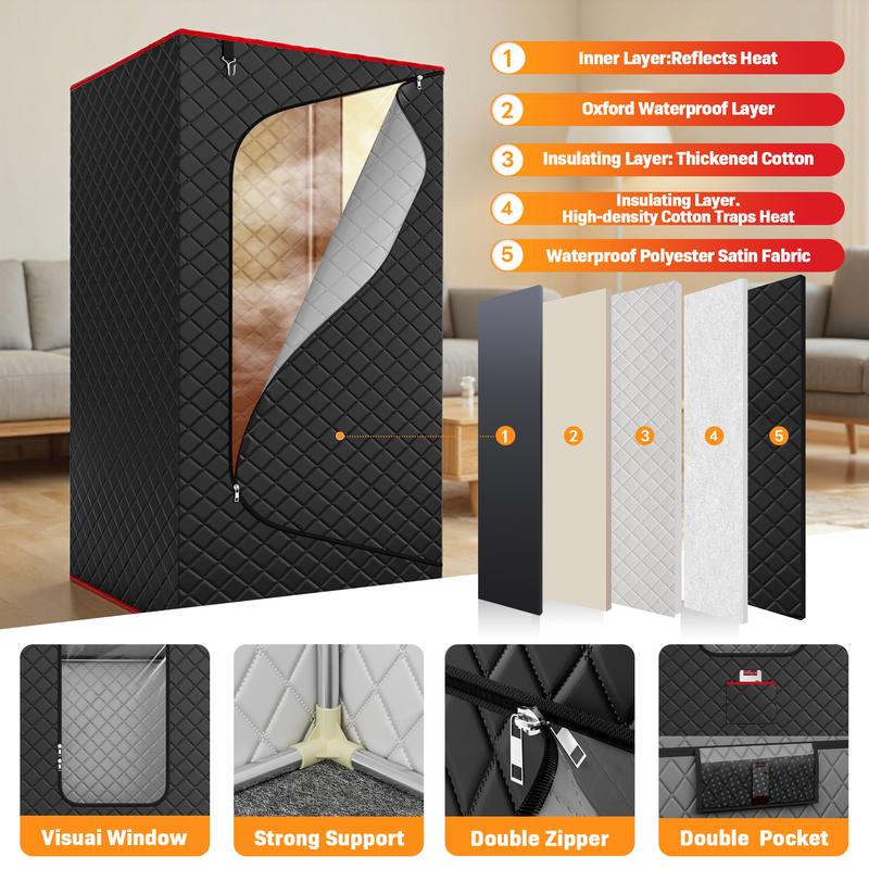 TEHANLD Portable Sauna Box for Home