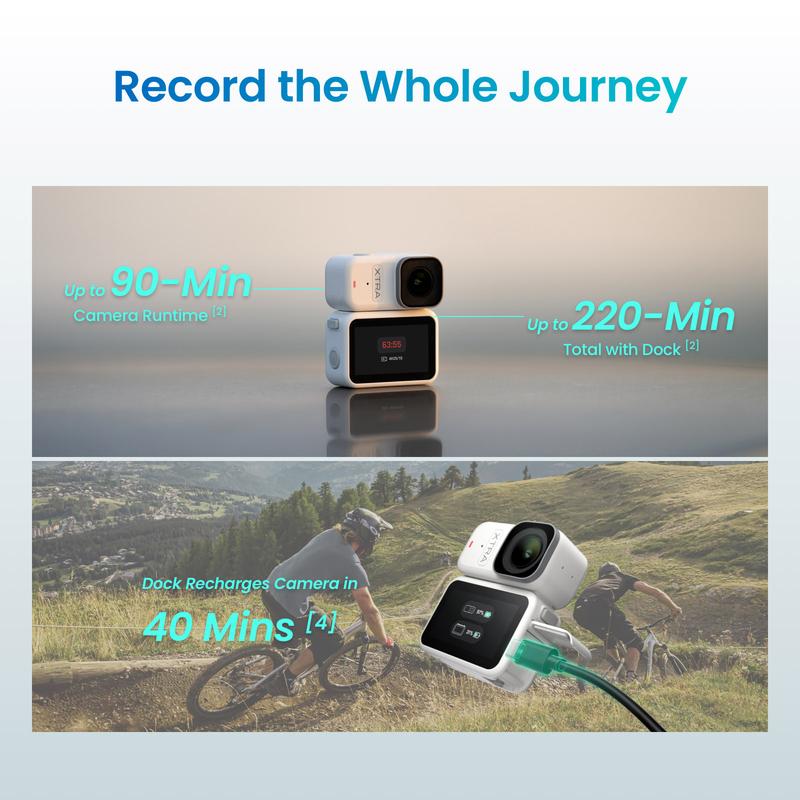 XtraX Pro Action Camera - Professional Footage in Your Pocket