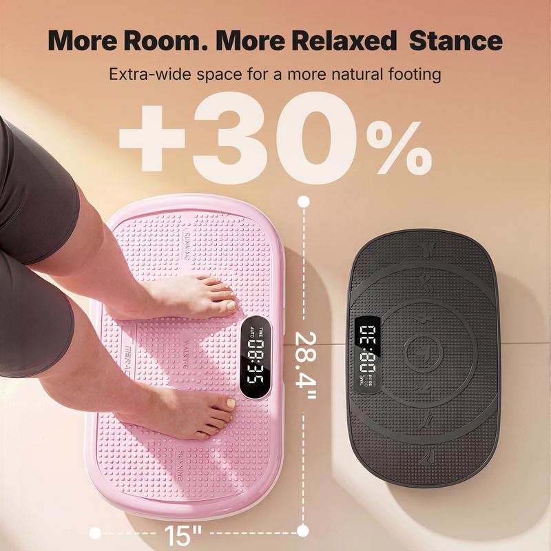 MERACH 200W Vibration Plate - Rapid Body Transformation Through Professional Vibration Therapy