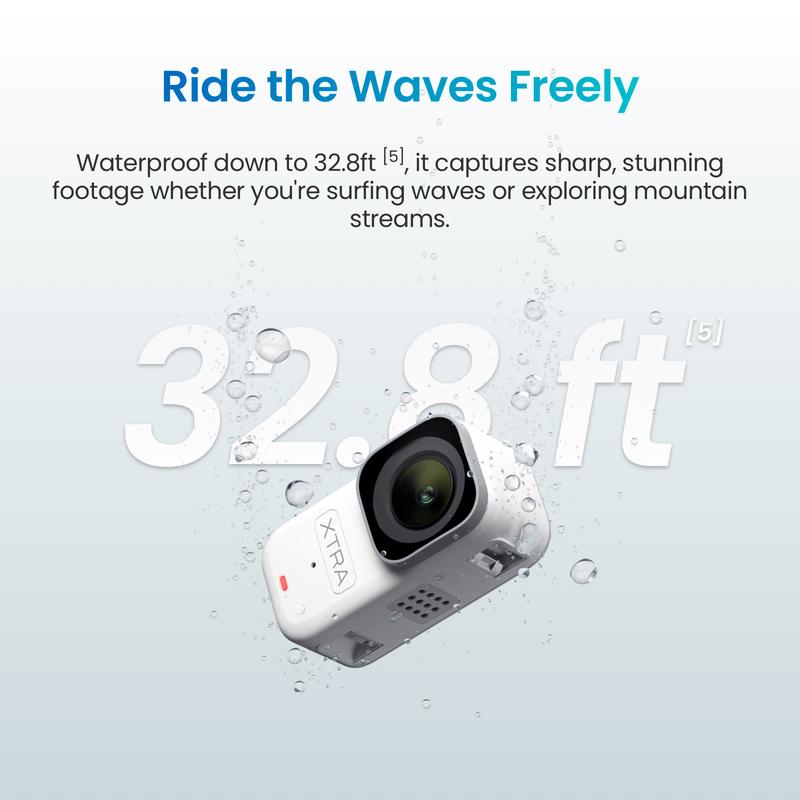 XtraX Pro Action Camera - Professional Footage in Your Pocket