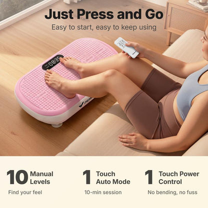 MERACH 200W Vibration Plate - Rapid Body Transformation Through Professional Vibration Therapy