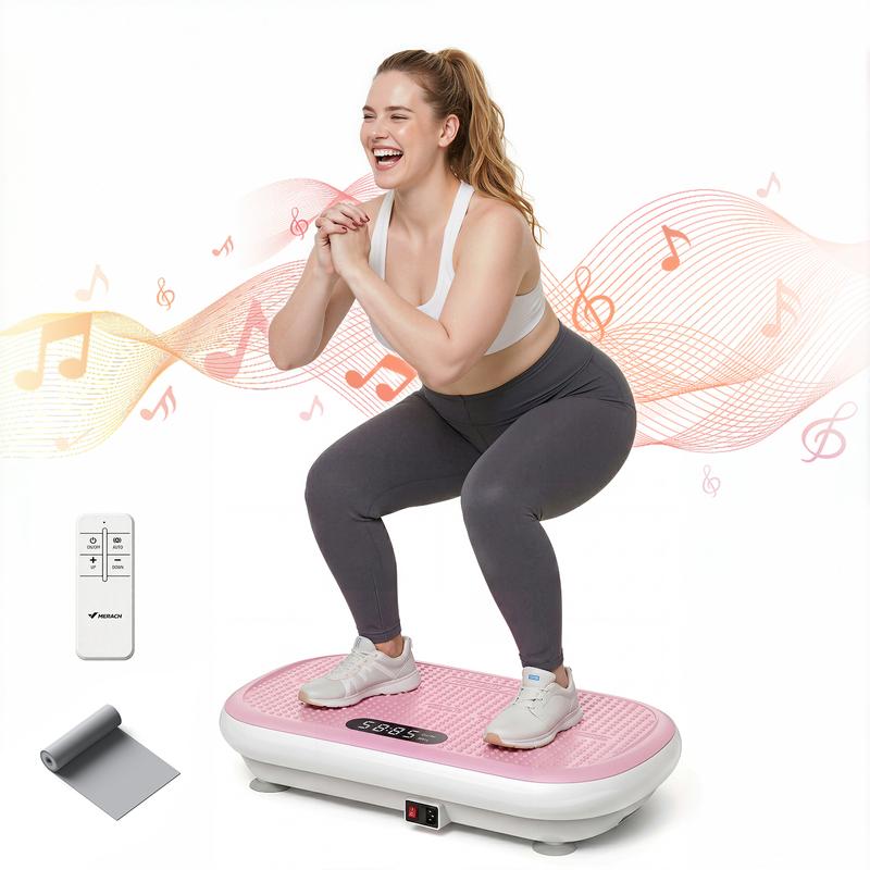 MERACH 200W Vibration Plate - Rapid Body Transformation Through Professional Vibration Therapy