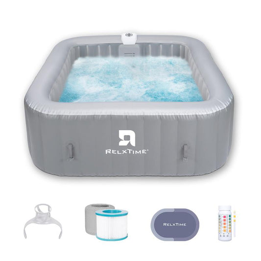 RELXTIME Premium Inflatable Hot Tub