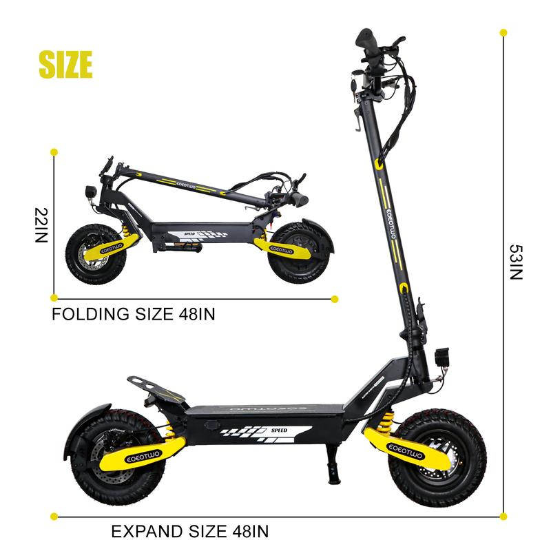 EOEOTWO GT06 Plus — 2400W Dual-Motor Electric Scooter