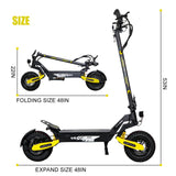 EOEOTWO GT06 Plus — 2400W Dual-Motor Electric Scooter